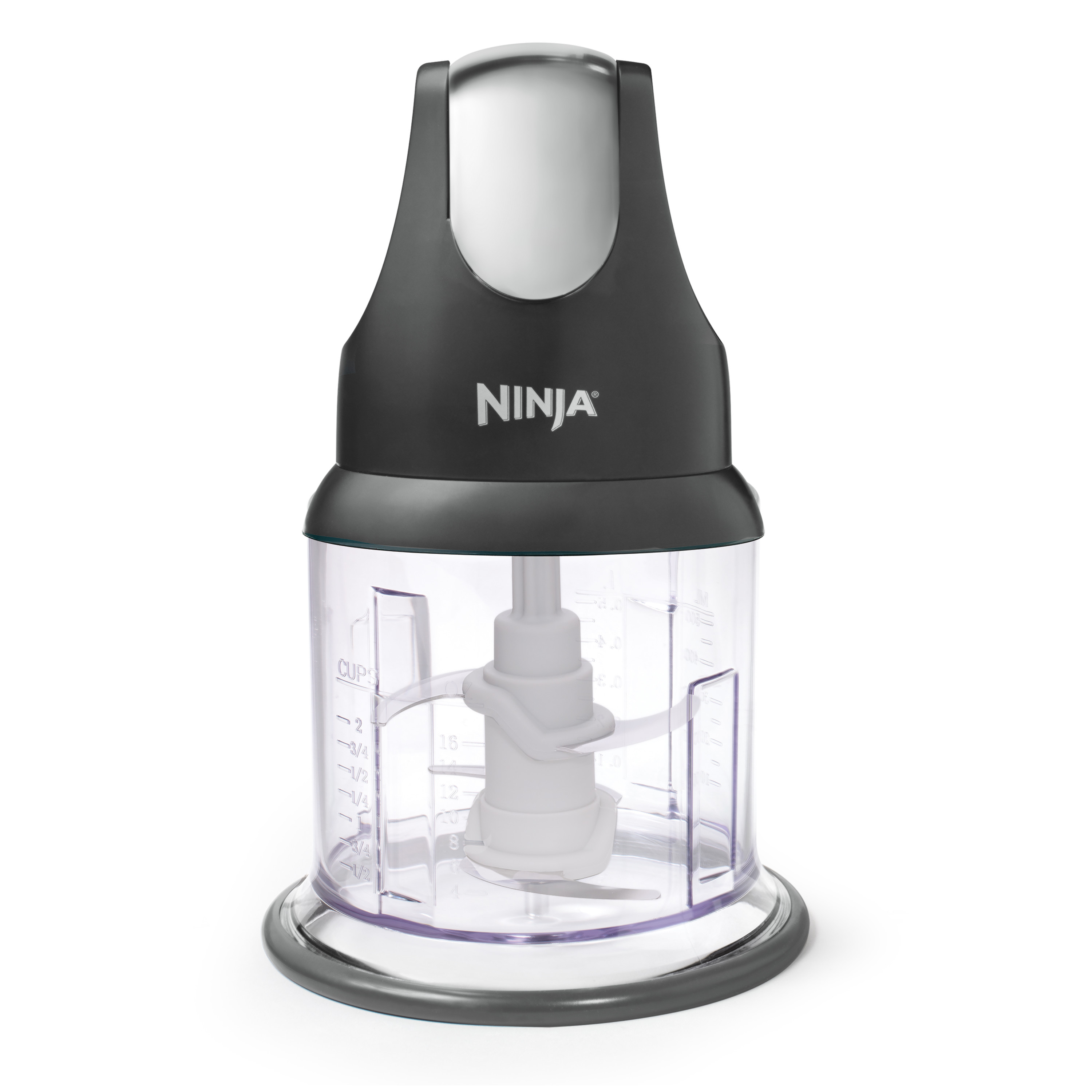 Ninja Food Chopper 2-Cup, One-Touch Pulse, Gray photo 1