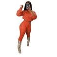 thumbnail image 3 of CN0193   European and American Women‘s High Elastic Solid Color Anti-Pilling Knitwear Sweater Set Two-Piece Set, 3 of 6