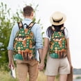 thumbnail image 4 of Disketp Happy Fall Y'All for Canvas Backpack for Hiking, Camping, Traveling, and Daily Use-Medium, 4 of 5
