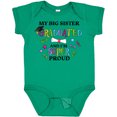thumbnail image 3 of Inktastic My Big Sister Graduated and I'm Super Proud Boys or Girls Baby Bodysuit, 3 of 5