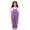 Purple, variant on Girls Neon Orange Bib Overalls 100% Polyester Lightweight Kids Overalls for Kids & Big Girl Adjustable Strap Cuffed Hem Summer Outdoor Festival Clothes,Size 7-8T