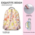 thumbnail image 5 of Watermelon Themed Backpack - Durable School Bag for Middle School , Stylish Fall Accessory with Spacious Main Compartment, Great Gift Idea for Students, Lightweight with Adjustable Padded Straps, 5 of 6
