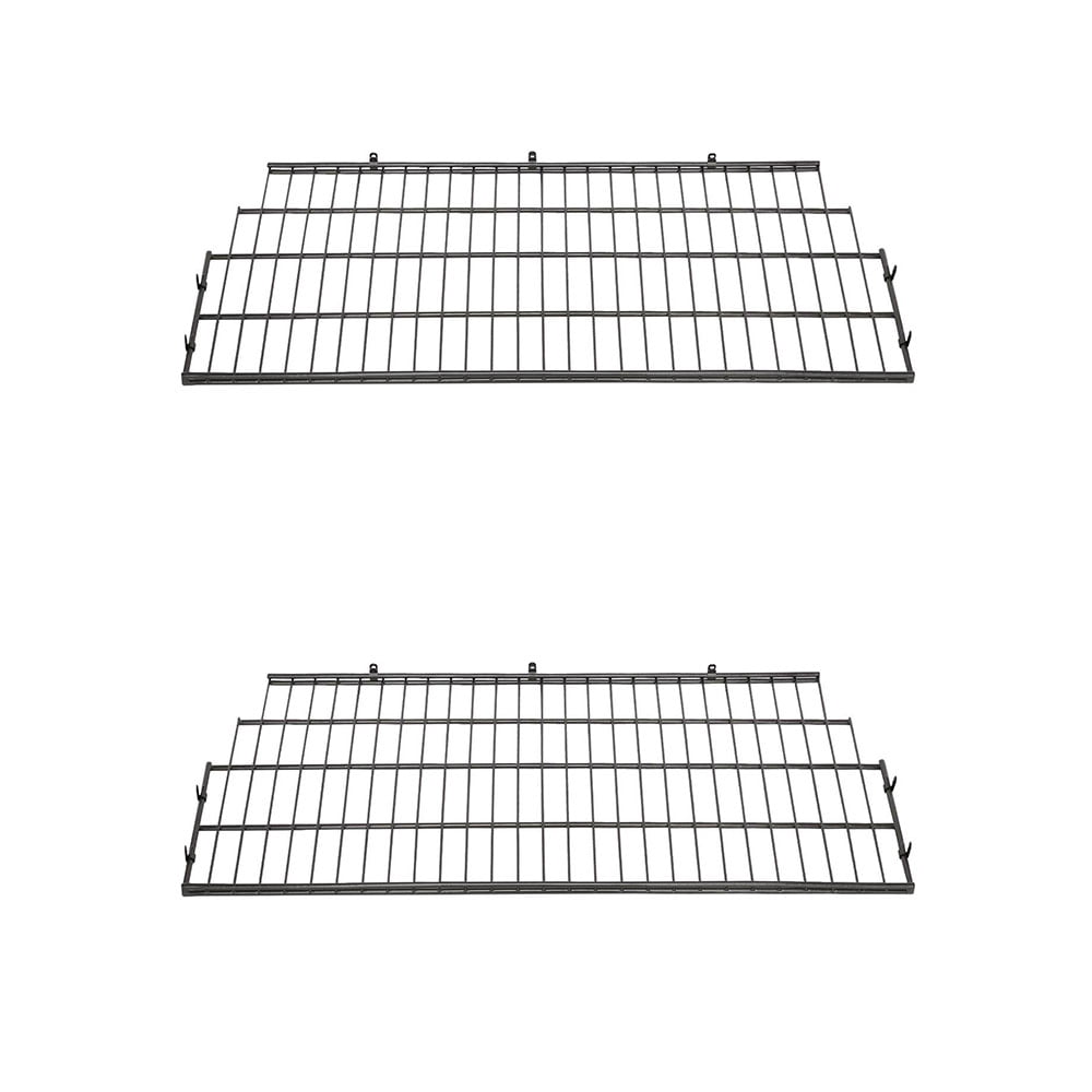 Suncast BMSA7S Vertical Storage Shed Metal Wire Shelf Rack Shelving 4 Pack 