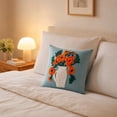 thumbnail image 5 of Zynviq Multicolor Decorative Pillow Covers 18x18inch Couch Pillow Covers Flower Polyester Square with Zipper, 5 of 6