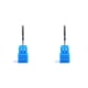 thumbnail image 4 of Vogacara Gran oferta, 1 ud./5 uds., broca para uñas, accesorios para máquina de manicura eléctrica, cortador de molienda para salón de uñas, azul #4 2piezas Vogacara CBP016089, 4 of 6