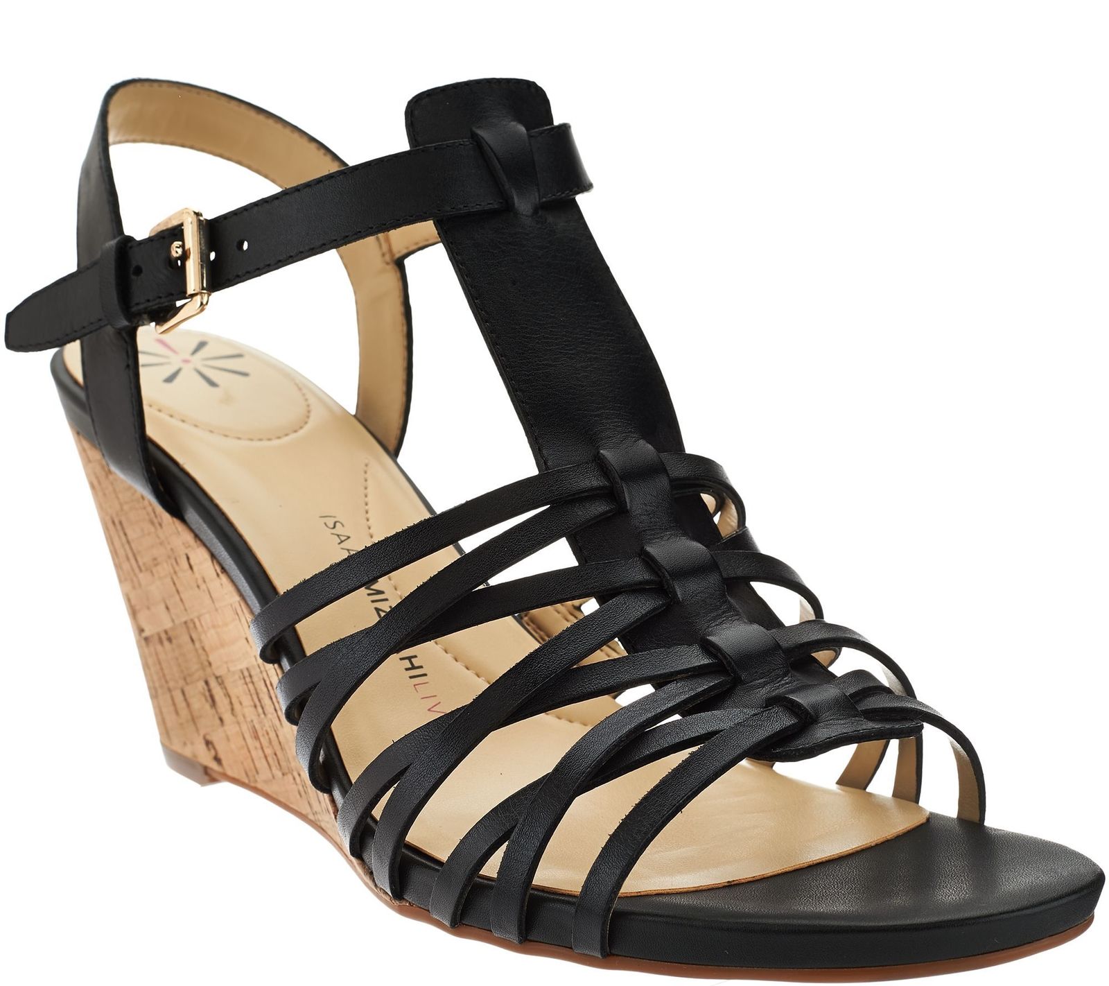 Isaac mizrahi wedge sandals Clearance