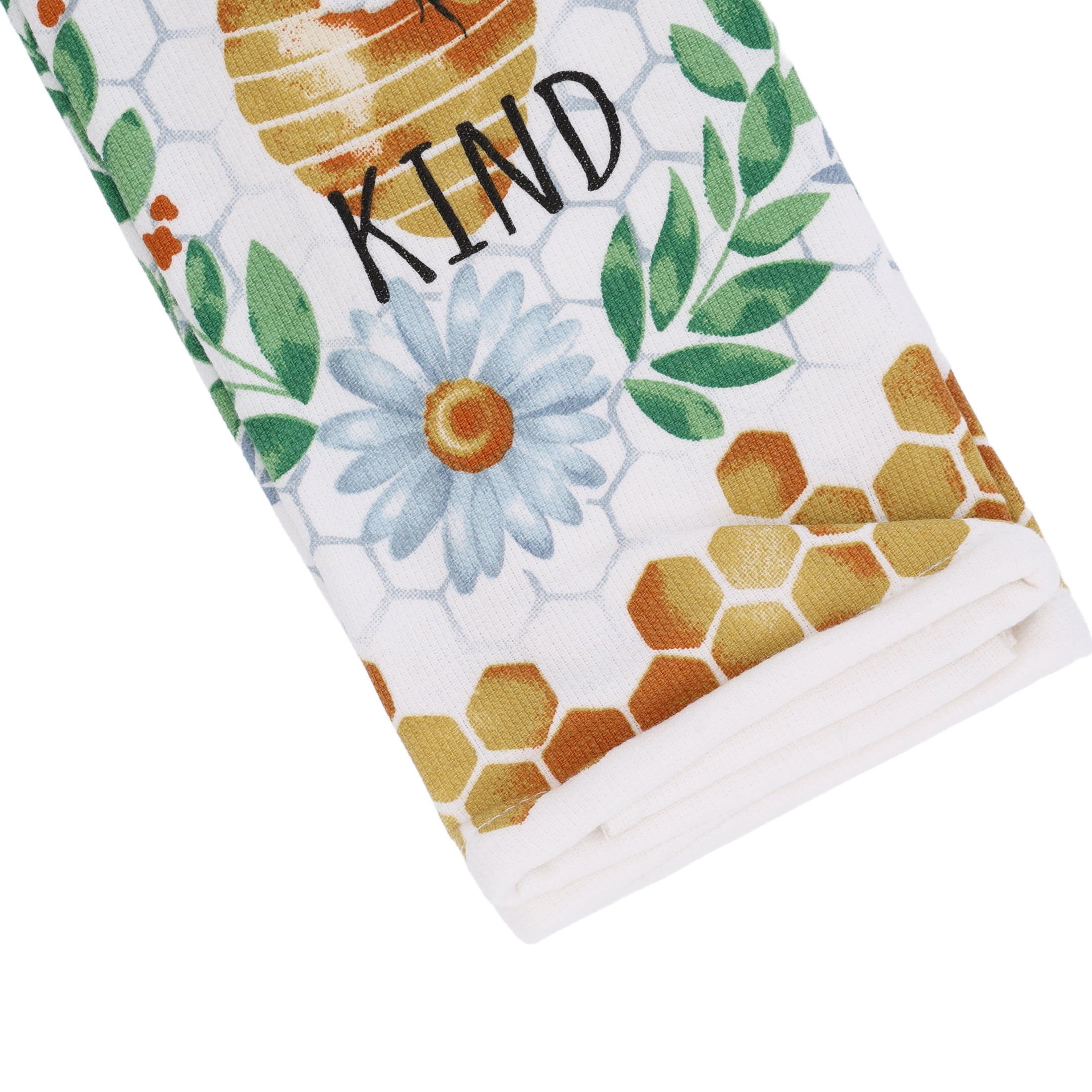 Mainstays Bee Kind Multicolor Kitchen Towel, 15 in x 25 in