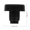 thumbnail image 2 of Raindrops 50Ud Almohadillas Protectoras Negras Para Patas De Sillas Y Mesas Que Cuidan Suelos Delicados Sin Ruidos, 2 of 8