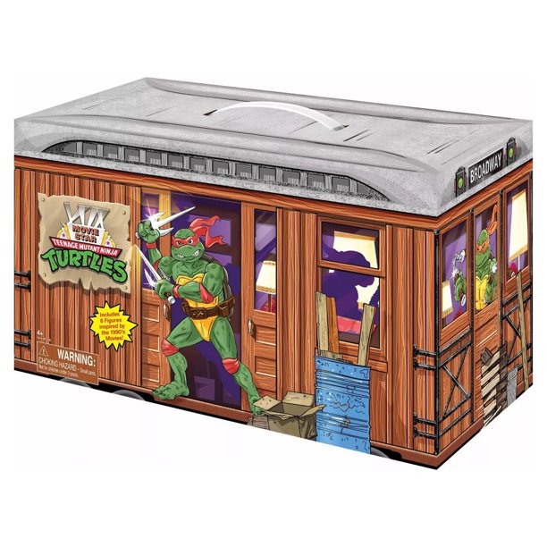 TMNT MovieStar 6体セット 未開封 Playmates タートルズ TMNT 6-Pack Figures - Trading card games for toy retailers