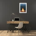 thumbnail image 3 of Stewart, Wil 17x24 White Modern Wood Framed Museum Art Print Titled - Bonfire Nights, 3 of 4