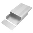 thumbnail image 2 of PCB Aluminum Box,Aluminum Enclosure PCB Instrument Aluminum Project Box Aluminum Cooling Box True Excellence, 2 of 11