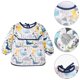 thumbnail image 2 of Infant Baby Cotton Clothes Waterproof Sleeve Bib Toddler Feeding Smock Apron (Random Style), 2 of 3