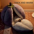 thumbnail image 4 of Cat Nest Mangosteen Shape Cat Bed, Warm Cat House Sleeping Bed Puppy House Multifunctional Pet Bed for Cats and Small Dogs,S, 4 of 4