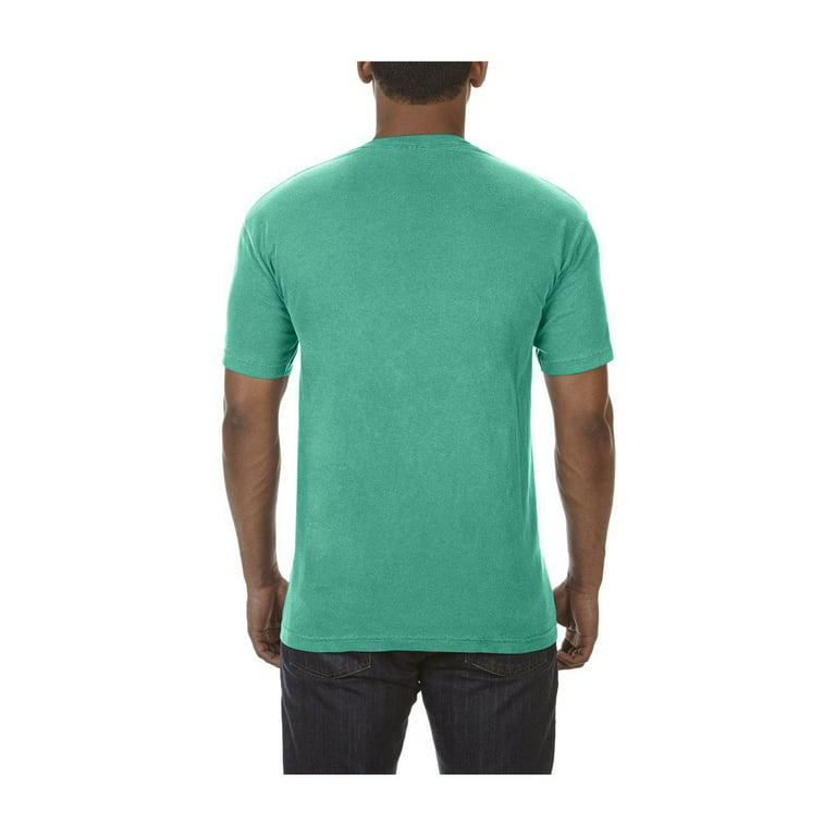Comfort Colors - Garment-Dyed Heavyweight T-Shirt - 1717 - Island Green -  Size: XL 