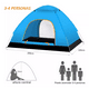 thumbnail image 2 of Casa De Campaña Camping Playa 3-4 Personas 2x2x1.35m  Azul, 2 of 5