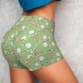 thumbnail image 4 of Naloa Cute Frog2 Biker Shorts for Women Seamless Scrunch Short Women’s Yoga Shorts for Gym Running Sport Shorts - X-Large, 4 of 9