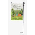 thumbnail image 4 of Printtoo White Welcome To The Lake Outdoor 12.5x18 Inches Double SidedFlagsDouble Sided CampFlagCampsiteFlagPersonalized Camping Flags, 4 of 4