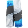 thumbnail image 2 of Men's Board Shorts Sport Beach Swimwear Bathing Suit Slim Fit Trunks (34, 515s Blue White), 2 of 3