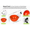 thumbnail image 3 of 5 Piezas, Bebedero para Gallinas, Kit de Bebedero Automático para Gallinas, Bebederos Automáticos para Pollos, Adecuado para Aves, Aves de Corral, Palomas, Pollos, Patos-scntcv, 3 of 4