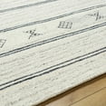 thumbnail image 6 of Hauteloom Amaka Wool Living Room, Bedroom Area Rug - Ivory, Gray - 5' x 7'6", 6 of 6