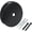 Matte Black-1 Hole, variant on 1 Pack Universal Bathtub Overflow Drain Face Plate, Chrome Replacement Overflow Plate 2 Hole Tub Drain, Matching Screws for Bathtub Plumbing Professionals