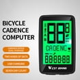 thumbnail image 2 of Velocímetro del motorista Inalámbrico Bilingüe Bicicleta Cadencia Mileómetro Multifuncional Diario Impermeable Pantalla Completa Retroiluminación Bicicleta de Montaña Velocidad Medidor USB Ciclismo Ve, 2 of 7