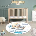 thumbnail image 6 of KAINSY Personalized Baby Crib Bedding Set,5 Pcs Custom Name Bedding Crib Sets for Girls Boys - Nursery Bedding Sets for Crib,Soft Toddler Crib Sets for Customized Gifts,(Fixed Size), 6 of 8