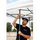 thumbnail image 3 of Carpa Toldo Plegable 3x3 Metros Reforzada - Estructura de Acero Impermeable para Jardín, Tianguis y Eventos (Color Sujeto a Disponibilidad), 3 of 5