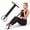 Black, variant on TripleHBB Fabric Resistance Band with Handles,120lb Pedal Resistance Bands with Handles,Non-Slip Foot Pedal Puller for Strength Muscle Training,Elastic Tension Rope Multi-function for Full Body