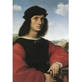 thumbnail image 2 of Raphael 18x24 Black Ornate Wood Framed with Double Matting Museum Art Print Titled - Agnolo Doni, 2 of 4