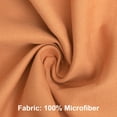 thumbnail image 3 of Ntbay Premium 1800 Series Microfiber Queen Flat Sheet with 4 inches Hem, Ultra Soft and Breathable Top Sheet, 90x102 inches, Pale Orange, 3 of 5
