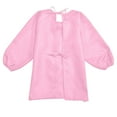 thumbnail image 4 of Kids Paint Smock Painting Apron Long SleeveWhite Apron Pair With A Pocket Paint Smocks For Kids, 4 of 9