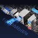 thumbnail image 4 of Placa base de computadora LGA-1151 M.2 NVME H170 M-VH Placa base de escritorio 2 * Memoria DDR4, 4 of 6