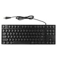 thumbnail image 2 of Clavier de Jeu Mécanique, 87 Touches Clavier de Jeu Filaire, Clavier de Jeu RGB Rétroéclairé, Design Ergonomique, pour Ordinateur Portable, pour Rédacteurs, Éditeurs, 2 of 8