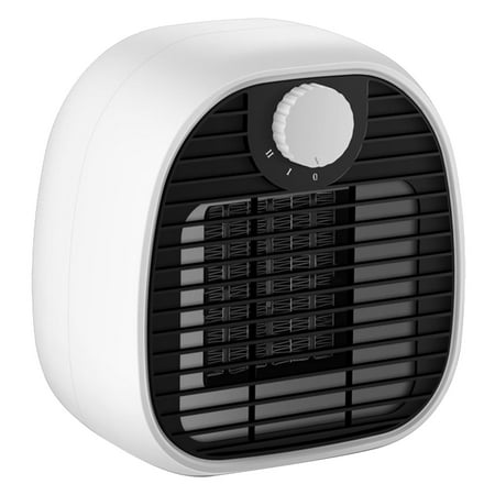 

Small Space Heater | Portable Ceramic Desk Heater 650W/1000W | Three-gear Adjustment Electric Heater with Dump Power-off Switch for Home Dorm Office Desktop