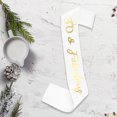 thumbnail image 5 of Customizable Sparkling Letter Shoulder Strap for Events - Leather Ribbon Decoration for Birthday Parties Graduations and with Exclusive Hot Stamping Features, 5 of 5