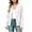 White, variant on FAIWAD Cardigan Sweaters for Women Collared Button Down Open Front Knit Cardigans Long Sleeve Casual Cardigans