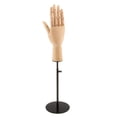 thumbnail image 1 of Maniquí de artista de madera flexible Sunnimix con Base de acero inoxidable Altura ajustable 38-54 cm, 1 of 7