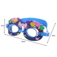 thumbnail image 4 of CSChome Kids Goggles Child Swim Goggles Adjustable Strap High Clarity PC Lens Waterproof Eye Protection Diving Goggles, 4 of 7