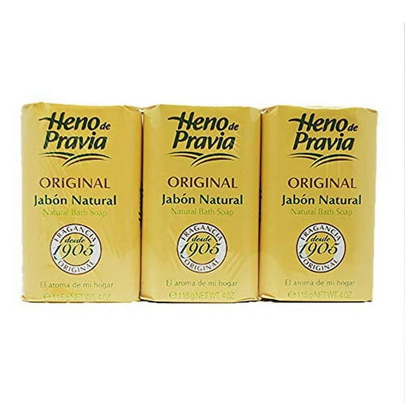 Heno de Pravia Natural Bath Soap 4oz (6 Soaps inTotal)