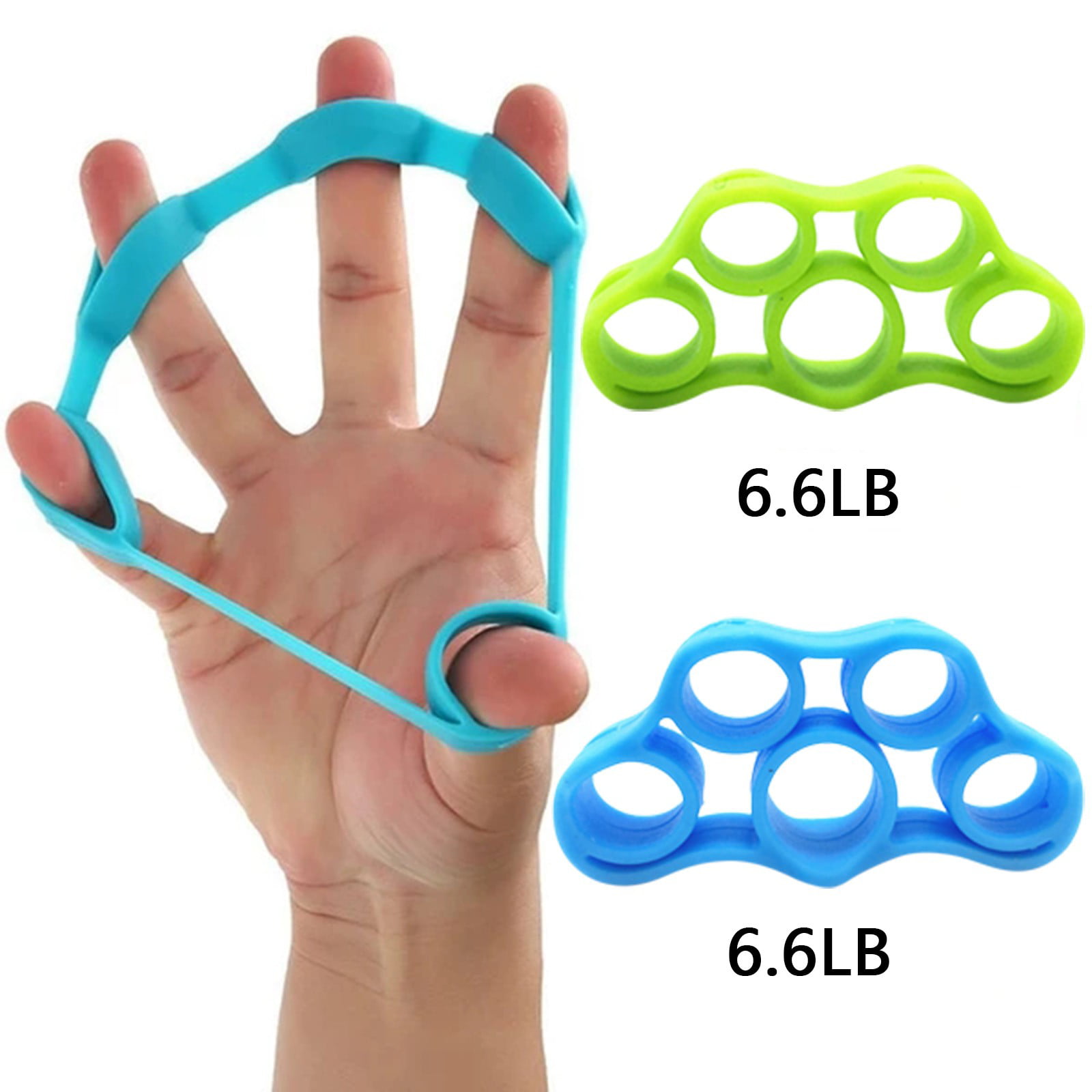 Silicone Finger Stretcher Kids Adults Strength Trainer Resistance Band