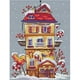 thumbnail image 2 of Cuadros Decorativos 11CT completo punto de cruz cabaña de invierno estampado DIY Kits de bordado artesanías de algodón Tmvgtek embutido en tela, 2 of 9