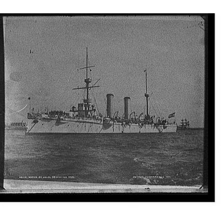 Historic Print, Nueve de Julio, Argentine navy, 18" x 24"