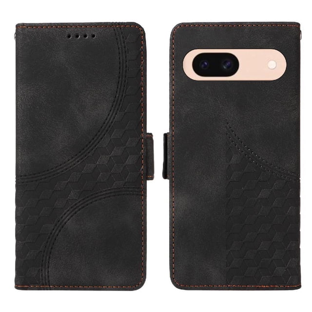Funda GANGXUN para Google Pixel 8A con diseño acolchado elegante, cuero PU, protección total y ajuste preciso
