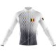 thumbnail image 3 of Maillot de ciclismo de invierno del equipo nacional de Bélgica 2023, ropa de manga larga para hombre, camisetas de carreras para bicicleta de carretera, camisetas, uniformes de MTB, 3 of 5