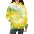 thumbnail image 7 of Bovemsi Sweatshirt for Women Long Sleeved Tie Dye Printed Casual Sportswear With Pockets Comfort Hoodie, 7 of 7