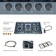 thumbnail image 4 of Parrilla A Gas AVERA AI5BN 5 Quemadores Panel Acero Inoxidable Negro, 4 of 10
