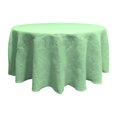 thumbnail image 1 of LA Linen Mint& Nappe Ronde en Toile de Jute Naturelle TCBurlap108R-44; Mint - 108 Po., 1 of 1