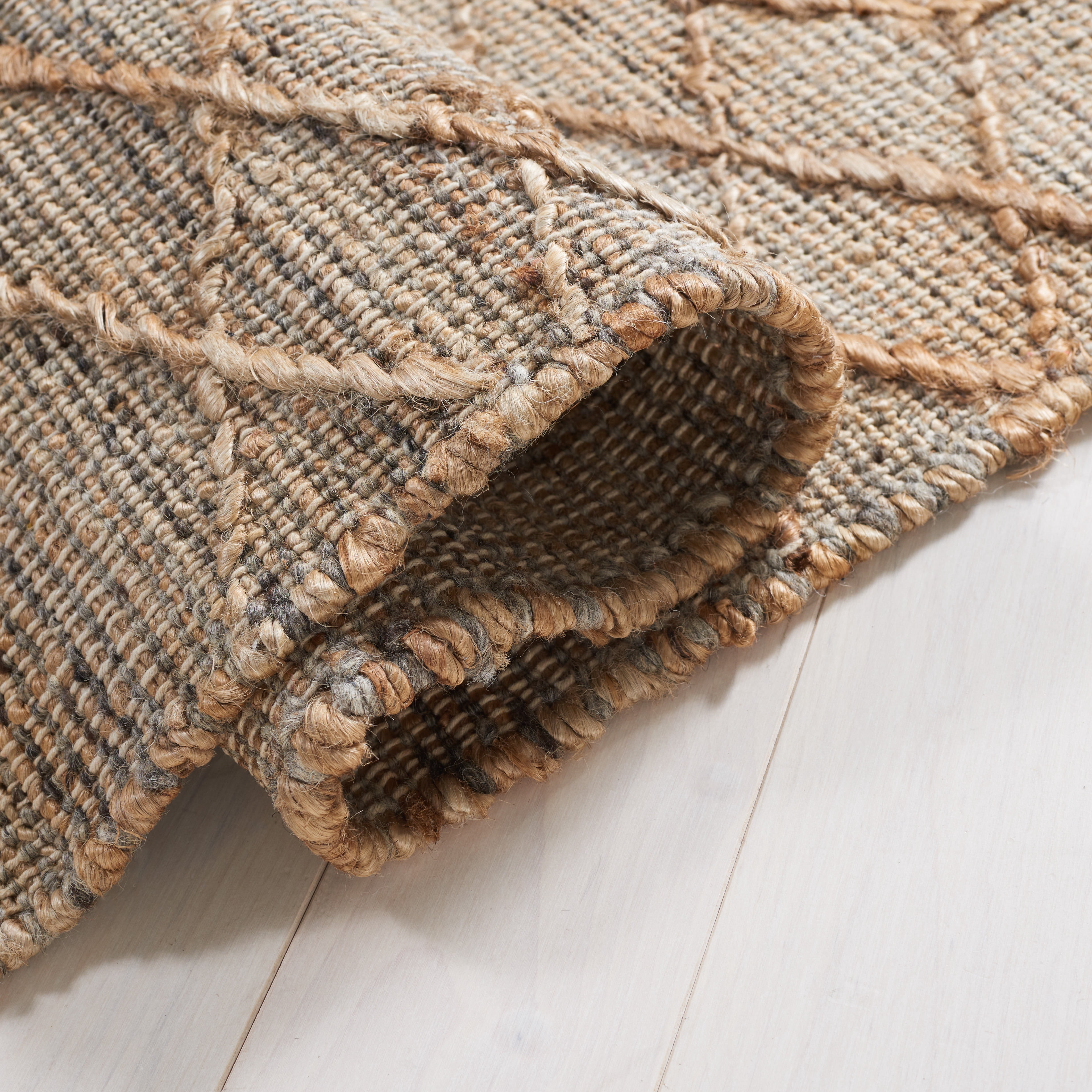 SAFAVIEH Natural Fiber Layton Geometric Area Rug, Natural/Beige, 5' x 8'