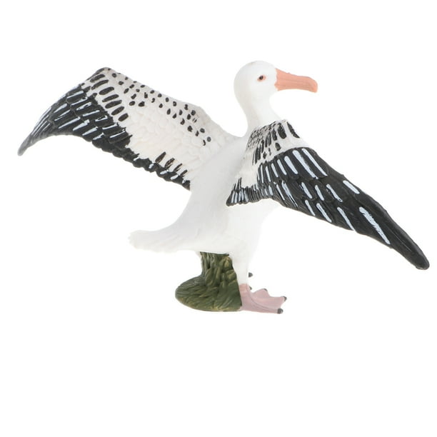 DOYIFun 10 piezas de animales simulados de pájaros, modelo loro, figura de juguete, colección de figuras realistas de flamenco, decoración de pasteles, regalo para niños, juguetes educativos